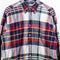 Nautica Plaid Button Down Shirt Colorful Boat