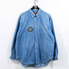 Sony Denim Button Down Shirt Butterfield Stage Crest