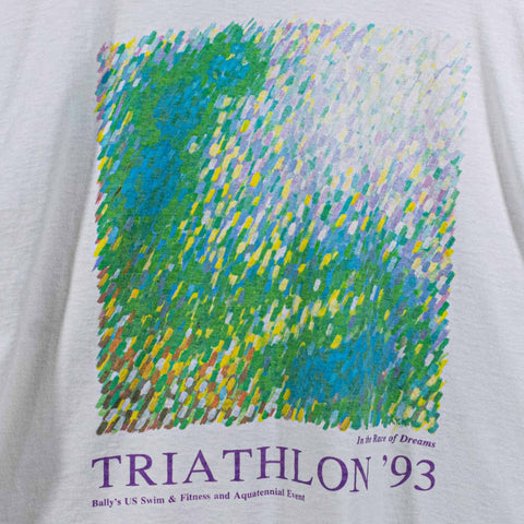 US Swim & Fitness Triathlon 1993 T-Shirt Long Sleeve Diet Coke
