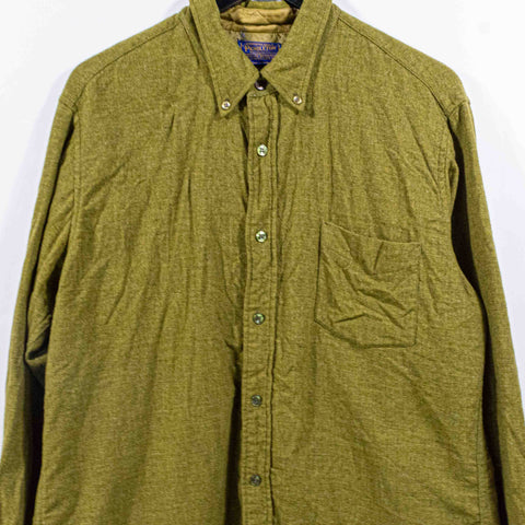 Pendleton Wool Button Down Shirt Made in USA