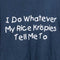 I Do Whatever My Rice Krispies Tell Me T-Shirt Joke Funny