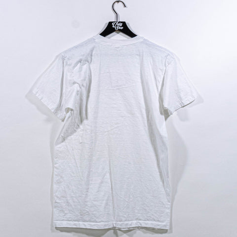 Blank White Single Stitch T-Shirt Made in USA