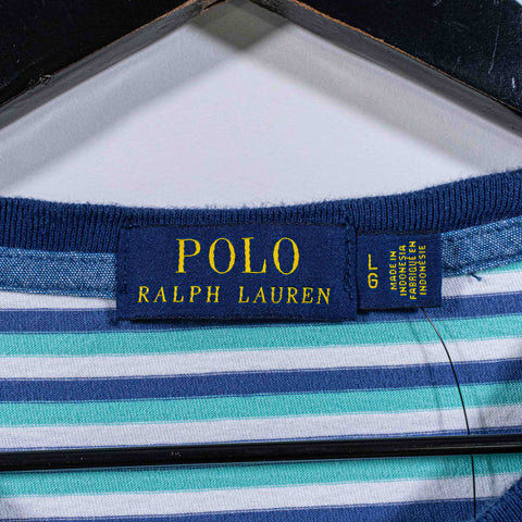 Polo Ralph Lauren Pony Striped Pocket T-Shirt Surf Skate