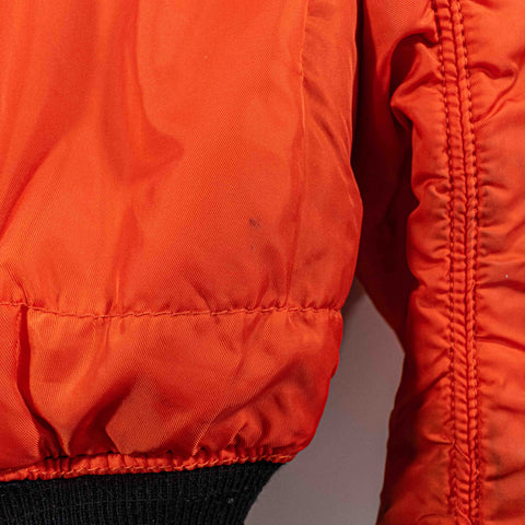 Alpha Industries MA-1 Bomber Flight Jacket Reversible Ideal Zipper