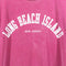 Long Beach Island NJ Breezin Up T-Shirt Overdyed