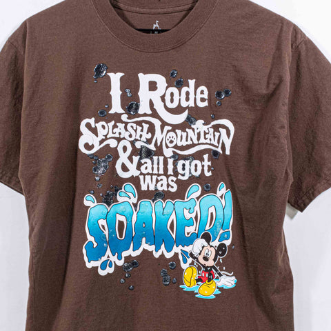 Disney I Rode Splash Mountain All I Got Was Soaked T-Shirt Mickey Mouse