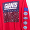 New York Giants Super Bowl T-Shirt Long Sleeve Majestic NFL Football