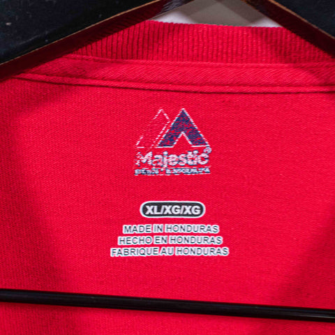 New York Giants Super Bowl T-Shirt Long Sleeve Majestic NFL Football