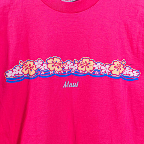 Maui Hawaii Floral T-Shirt