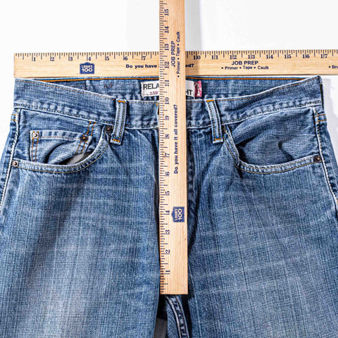 Levis 559 Relaxed Straight Jeans Skater Grunge