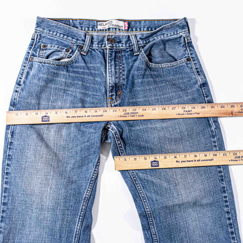 Levis 559 Relaxed Straight Jeans Skater Grunge
