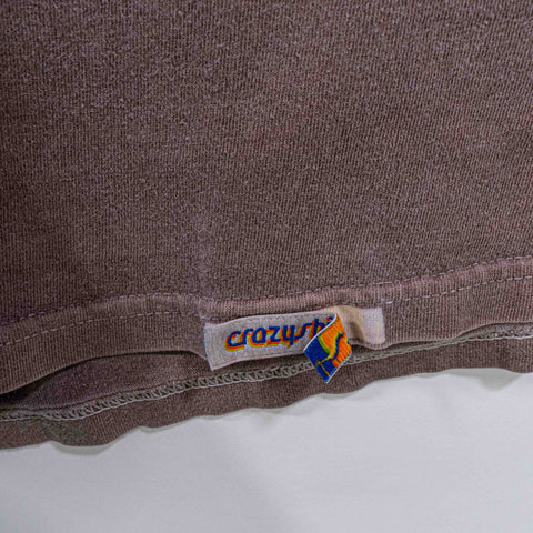 Crazy Shirts Chocolate Dyed T-Shirt Cat Footprints Las Vegas