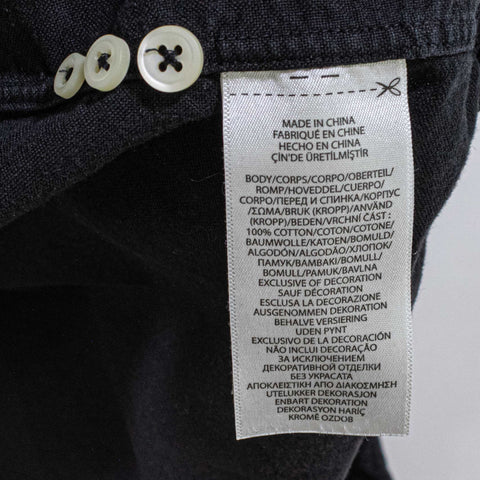 Polo Ralph Lauren Pony Black Button Down Shirt