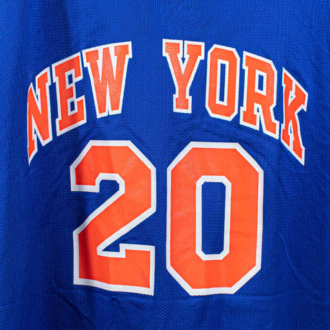 New York Knicks Jersey Champion Allan Houston NBA