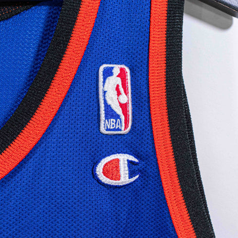 New York Knicks Jersey Champion Allan Houston NBA