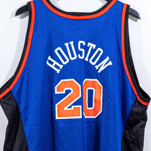 New York Knicks Jersey Champion Allan Houston NBA