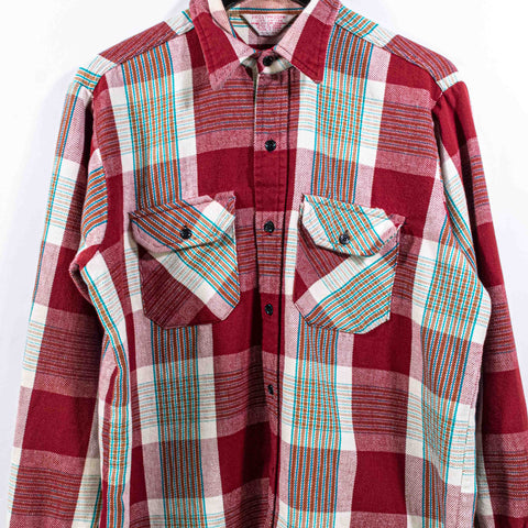 Frostproof Plaid Flannel Button Shirt Made in USA Grunge