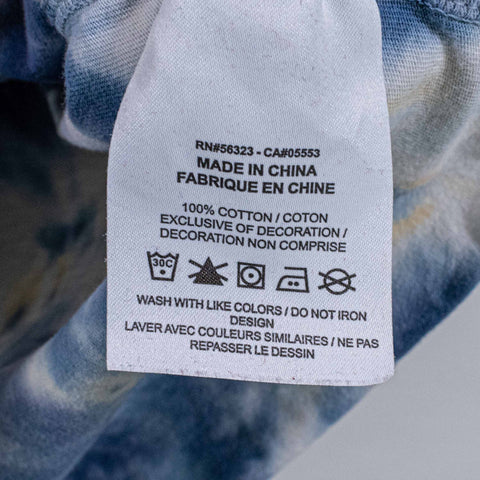NIKE Tie Dye T-Shirt Swoosh Setting The Tempo