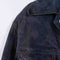 Kawasaki Suede Trucker Jacket Snap Button