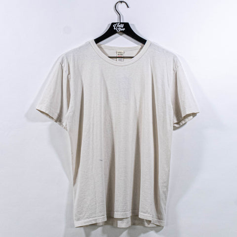 The Real McCoy's Blank White T-Shirt Made in USA