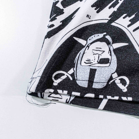 Oakland Raiders AOP Splash T-Shirt Single Stitch