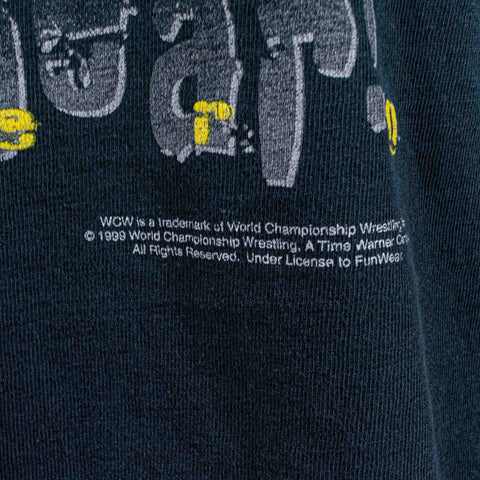WCW Goldberg Fear The Spear T-Shirt Wrestling 1999