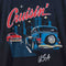 Cruisin USA Hot Rod T-Shirt 1985 Single Stitch