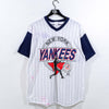 New York Yankees Baseball Pinstripe T-Shirt Logo 7