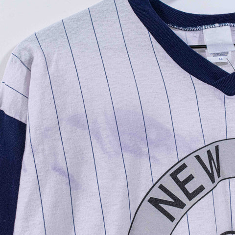 New York Yankees Baseball Pinstripe T-Shirt Logo 7