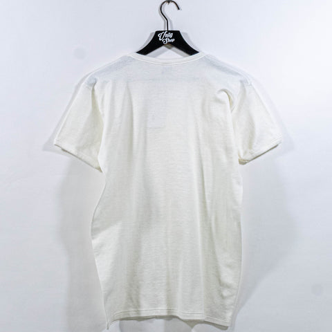 Bianco Perla Cotton Wool T-Shirt Made in Italy Basic