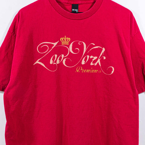 Zoo York T-Shirt Premium Spell Out Crown Skater Surf