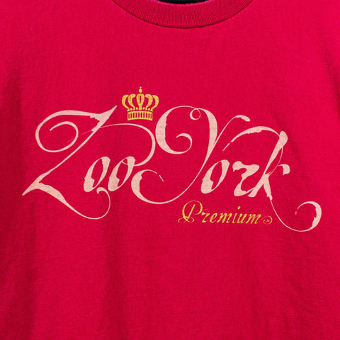 Zoo York T-Shirt Premium Spell Out Crown Skater Surf