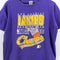 1988 Los Angeles Lakers Back to Back NBA Champions T-Shirt Starter