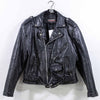 Wilsons Leather Biker Jacket Motorcycle Punk