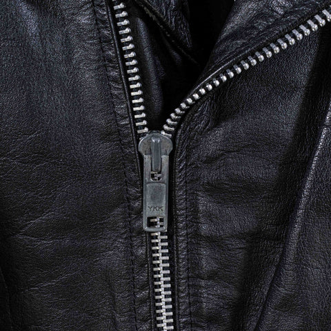 Wilsons Leather Biker Jacket Motorcycle Punk