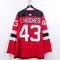 New Jersey Devils Primegreen Jersey Adidas NHL Luke Hughes #41 Hockey Season Ticket Holder