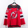 New Jersey Devils Primegreen Jersey Adidas NHL Luke Hughes #41 Hockey Season Ticket Holder