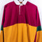 Color Block Long Sleeve Rugby Shirt Savile Row