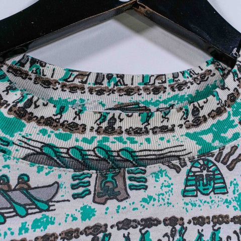 Egyptian Hieroglyphics AOP T-Shirt Surf Skate