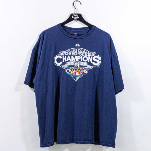 New York Yankees T-Shirt 2009 World Series Champions Majestic MLB