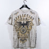 Affliction Eagle Cross T-Shirt AOP Tried True Cyber Goth