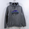 Patagonia Uprisal Logo Hoodie Sweatshirt Buffalo Bison