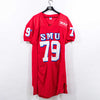 SMU Southern Methodist University Pro Cut Football Jersey Russell Athletic WAC #79