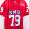 SMU Southern Methodist University Pro Cut Football Jersey Russell Athletic WAC #79