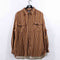 SouthPole Corduroy Striped Button Up Shirt