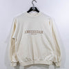 Amsterdam Holland Tonal Crewneck Sweatshirt Embroidered