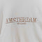 Amsterdam Holland Tonal Crewneck Sweatshirt Embroidered