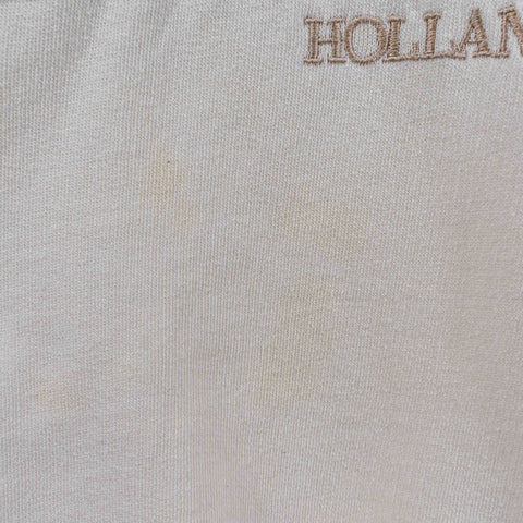 Amsterdam Holland Tonal Crewneck Sweatshirt Embroidered