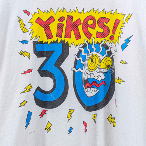 Yikes 30 Birthday T-Shirt Modern Art Comic