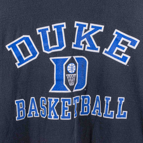 DUKE University Basketball Sun Faded T-Shirt Long Sleeve